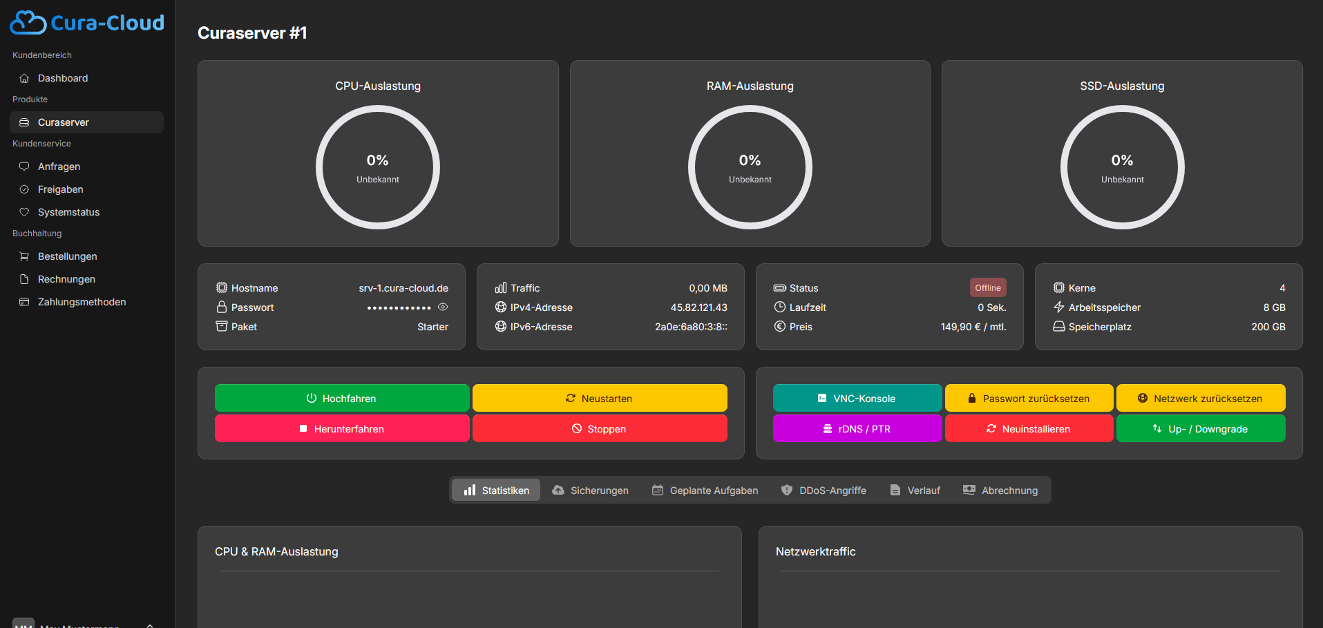 Curacloud Screenshot