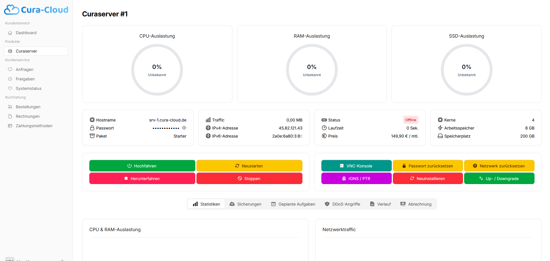 Curacloud Screenshot
